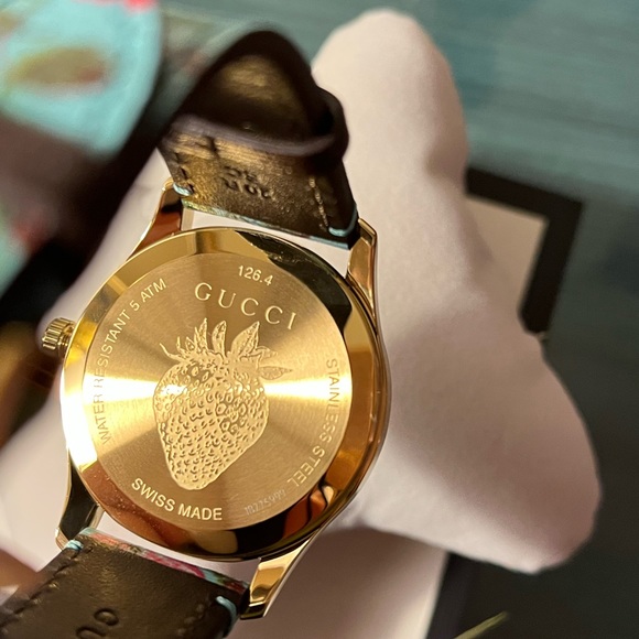Gucci G-timeless Aqua flora watch - Picture 7 of 9